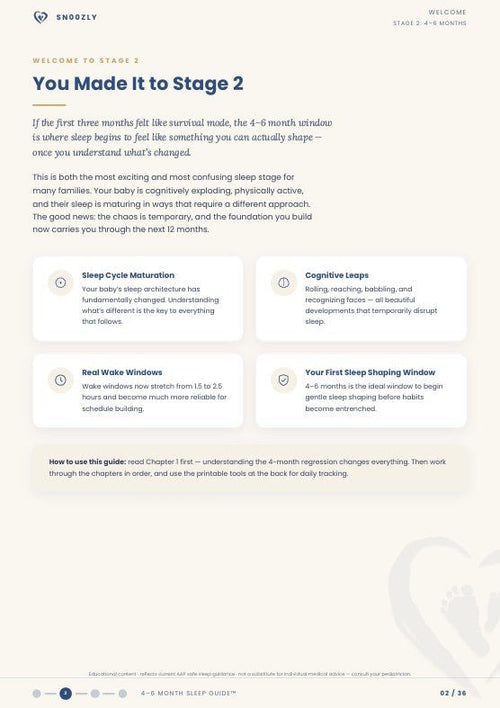 Baby Sleep Guide 4–6 Months