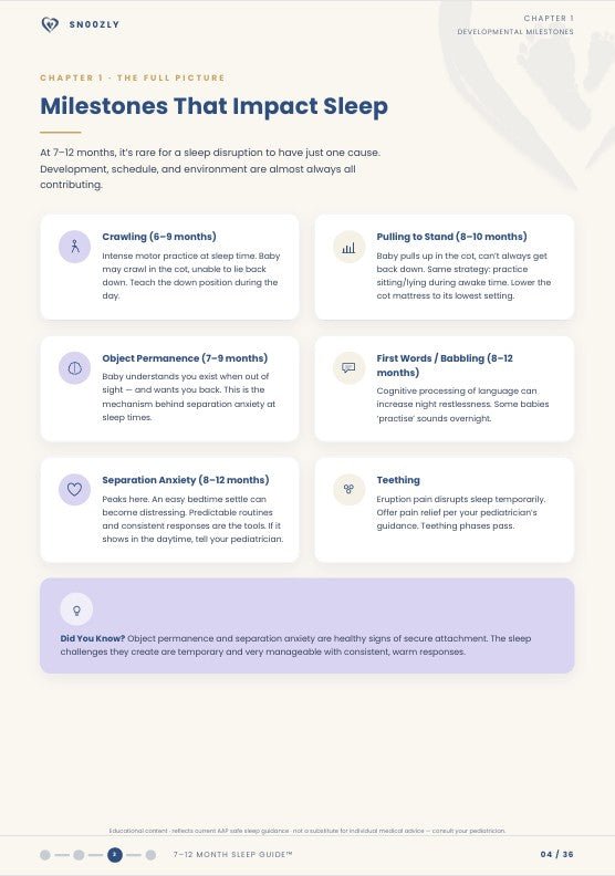 Baby Sleep Guide 7–12 Months