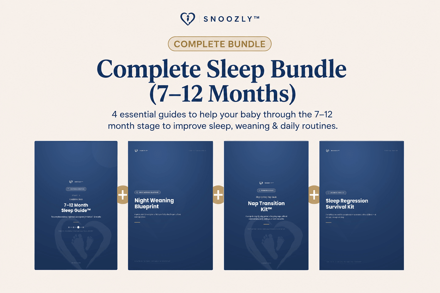 Sn00zly Complete Sleep Bundle 7–12 Months