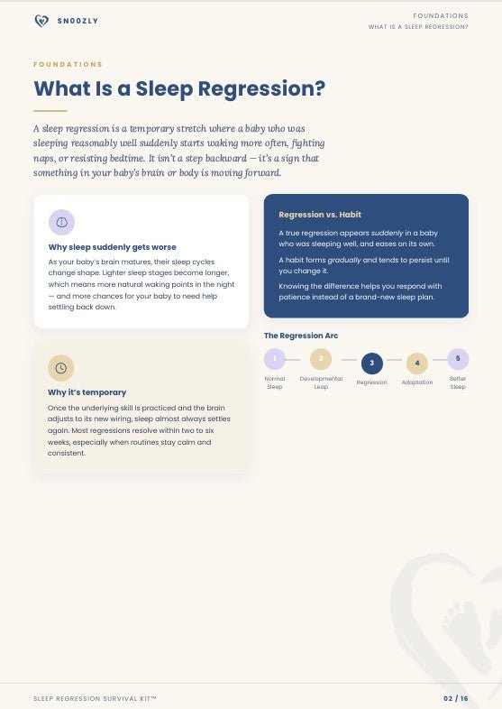 Sleep Regression Survival Kit