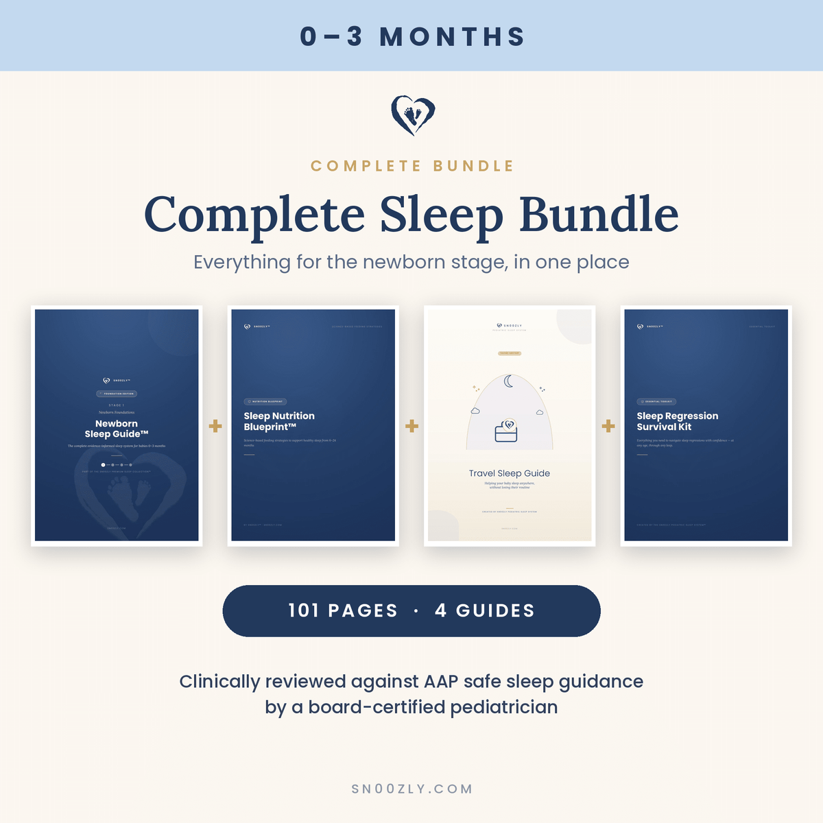 Complete Sleep Bundle 0–3 Months