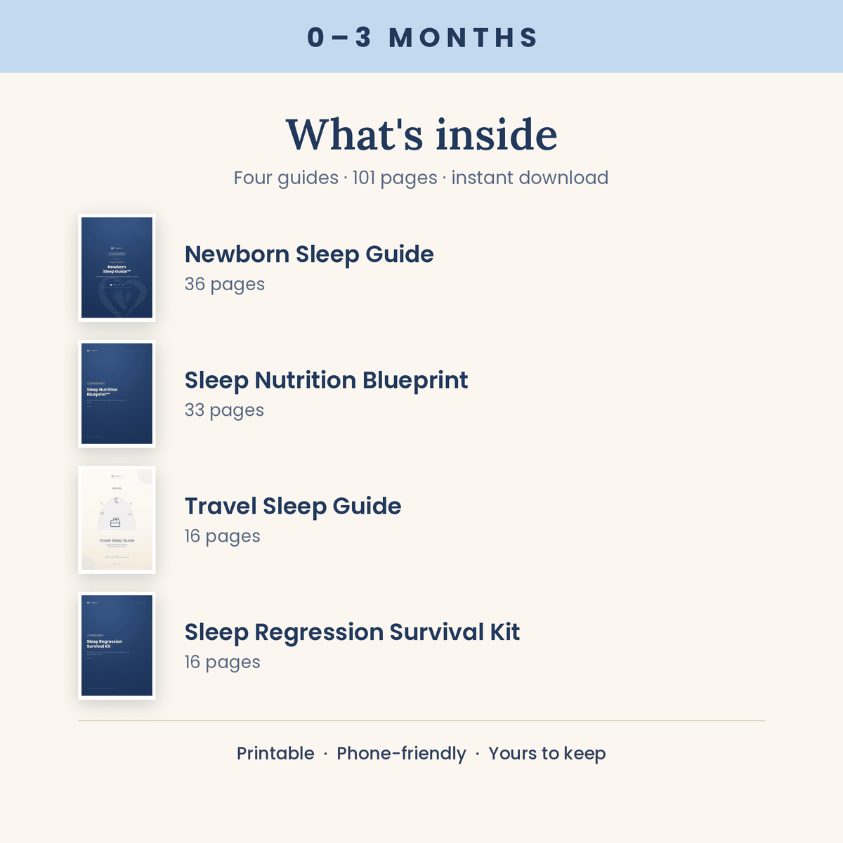 Complete Sleep Bundle 0–3 Months