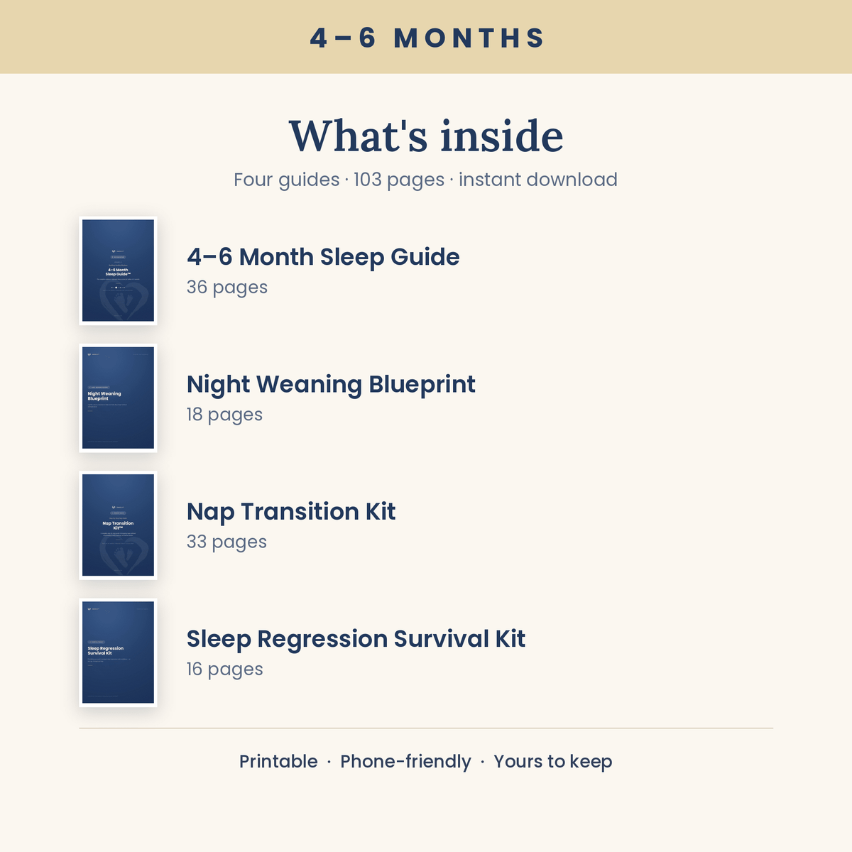 Complete Sleep Bundle 4–6 Months