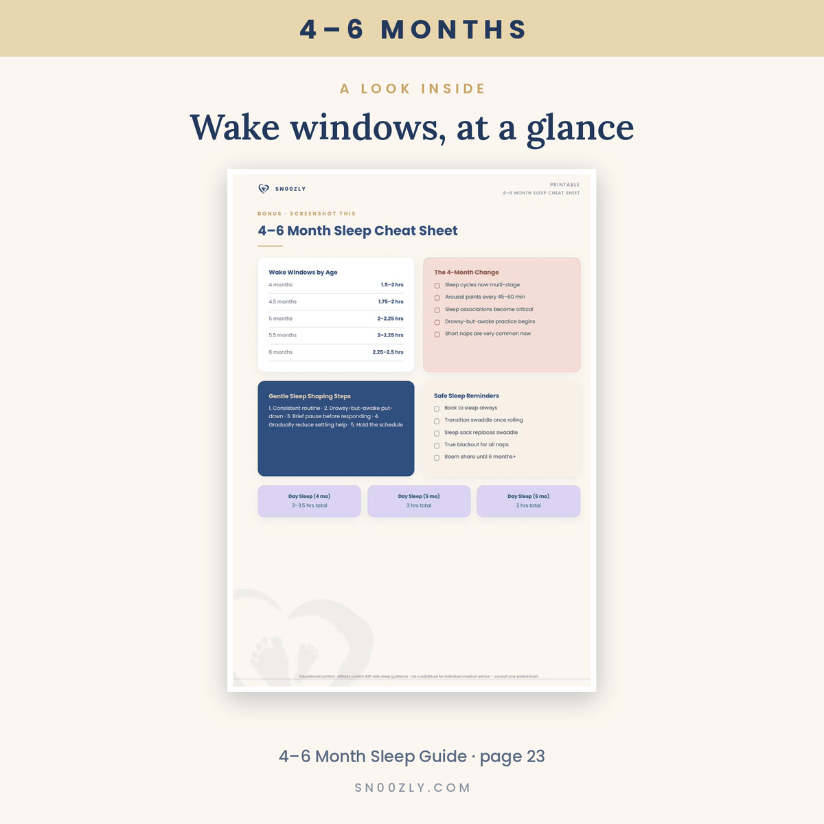 Complete Sleep Bundle 4–6 Months