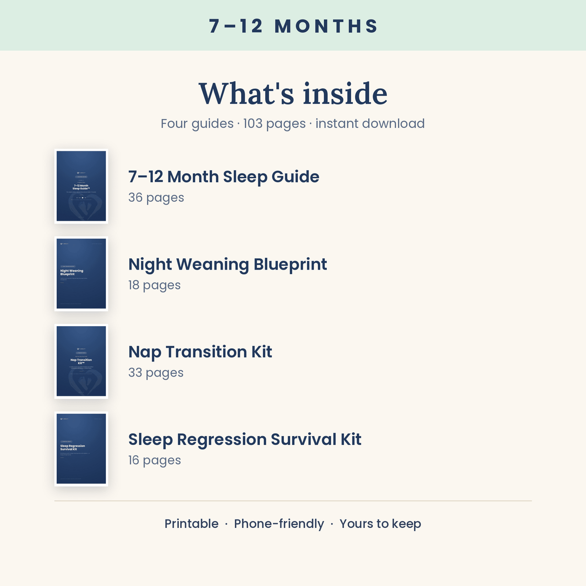Complete Sleep Bundle 7–12 Months