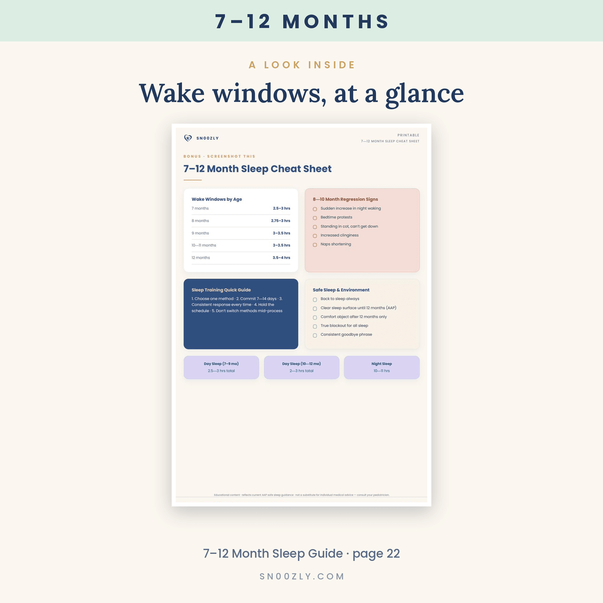 Complete Sleep Bundle 7–12 Months