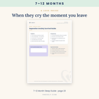 Complete Sleep Bundle 7–12 Months