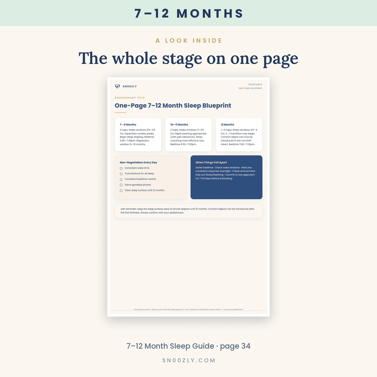 Complete Sleep Bundle 7–12 Months