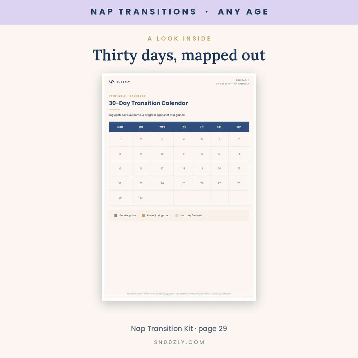 Nap Transition Kit