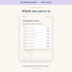 Sleep Regression Survival Kit