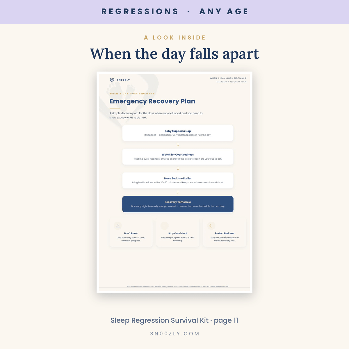 Sleep Regression Survival Kit