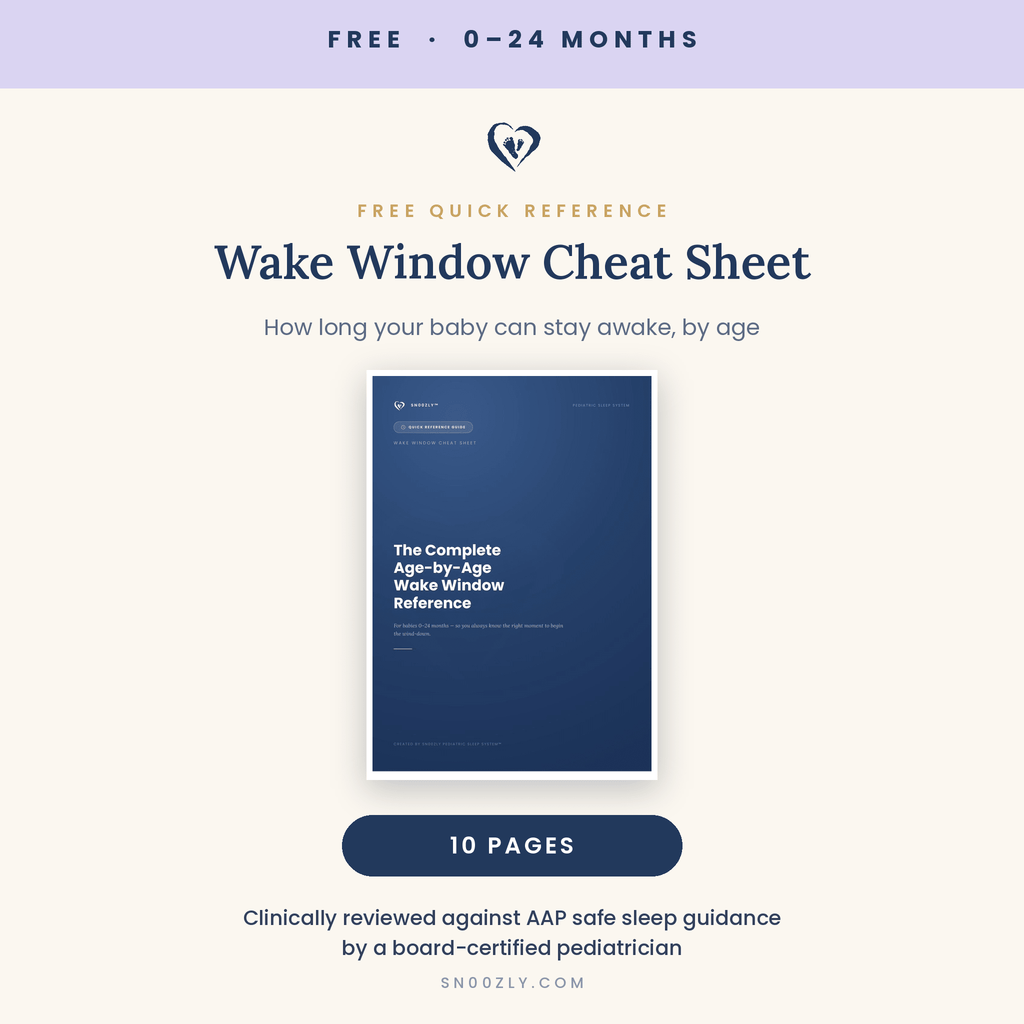 Wake Window Cheat Sheet